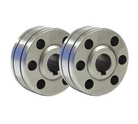 GYS - Galets Fil Alu Ø 0.8/1.0mm-Lot de 2 Galets-Type B