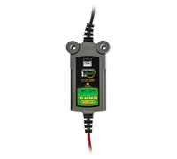 GYS, GYSFLASH Lithium 1.12, Chargeur de Batterie Intelligent Lithium (LiFePO4), 1A, Véhicules 12V (Moto, Quad), Maintien de Charge Sécurisé, Désulfatation, IP65