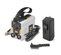 GYS, GYSMI 100A, Poste à Souder à l'Électrode Enrobée 100A Monophasé 230V (MMA), Arc Force, Antisticking, Hot Start, Avec Masque à Main, Porte-électrode, Câble de Masse, Marteau/Brosse