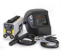 GYS, GYSMI 160A, Poste à Souder à l'Électrode Enrobée 160A Monophasé 230V (MMA), Arc Force, Antisticking, Hot Start, Avec Masque LCD TECHNO 11, Porte-électrode, Câble de Masse