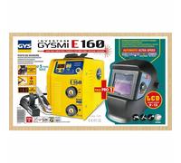 GYS Gysmi E160 Mma Electrodes Soudeur 031548 + Casque de Soudage LCD 9/13