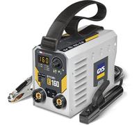 GYS, GYSMI E160, Poste à Souder à l'Électrode Enrobée 160A Monophasé 230V (MMA), TIG DC Lift, Digital, Arc Force, Antisticking, Hot Start, Avec Valise, Porte-électrode, Câble de Masse