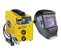 GYS GYSMI E163 E Main MMA Électrodes Soudeuse 013728 + Casque De Soudage