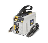 GYS, GYSMI E163, Poste à Souder à l'Électrode Enrobée 160A Monophasé 230V (MMA), TIG DC Lift, MMA Pulsé, Digital, Arc Force, Antisticking, Hot Start, Avec valise, Porte-électrode, Câble de masse