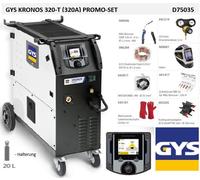 GYS Kronos 320T Multiprozess-Inverter-Schweißgerät Dans Set - D75035