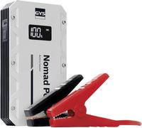 GYS, Nomad Power 401, Démarreur/Booster Batterie Lithium Portable 1200A, Véhicules 12V (Moto, Voiture), Démarrage Sécurisé, Batterie Externe 3Ah (PowerBank), Lampe LED, Ecran LCD