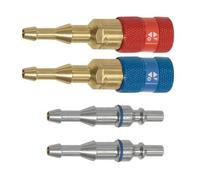 Gys - Lot de 2 raccords rapides OX & AD + 4 colliers Ø 6.3 mm