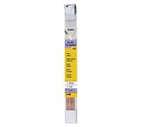 GYS, Metal d'Apport Brasage, 10 Baguettes de Brasure Acier Cuivré Fe + Cu Ø 2,0 mm x 0,50 m, Étui Plastique Brochable