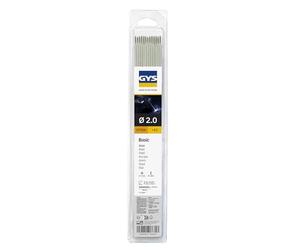 GYS, Métal d'Apport MMA, 13 Baguettes/Électrodes de Soudage Enrobées Basiques E7018 Ø 2,0 mm x 300 mm, Blister, Pour Soudage Acier Toutes Positions