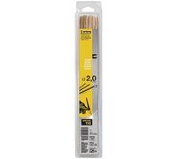 GYS, Métal d'Apport TIG, 40 Baguettes de Soudage Acier ER70S-6/W3Si1 Ø 2,0 mm x 0,33 m, Blister