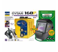 GYS MMA Inverter Soudeur GYSMI 160 P + Casque De Soudage 030435 LCD TECHNO 11