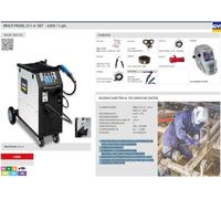 GYS Multipearl 201 4 Mig Mag + Wig + E Pommeau Soudeur D31821 Dans Set 065116