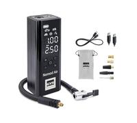 GYS, Nomad AIR, compresseur portatif Ultra-Compact, 10 Bars, 3 en 1 : Compresseur + Power Bank + Lampe pour Ballon, vélo, Moto, Voiture