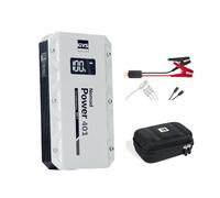 GYS, Nomad Power 401, Démarreur/Booster Batterie Lithium Portable 1200A, Véhicules 12V (Moto, Voiture), Démarrage Sécurisé, Batterie Externe 3Ah (PowerBank), Lampe LED, Ecran LCD