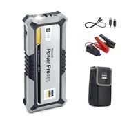 GYS, NOMAD POWER PRO 801, Démarreur/Booster Batterie Lithium Portable 2000A, Véhicules 12V (Moto, Voiture), Démarrage Sécurisé, Batterie Externe 6Ah (PowerBank), Lampe LED, Ecran LCD