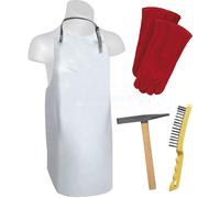GYS Schweißerset - Tablier, Gants, Marteau, Brosse - 070561