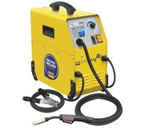 GYS Poste à souder SMARTMIG 110 – Inverter MIG/MAG sans gaz Ø0,9 230V, câble de masse + torche jaune
