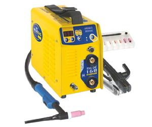 GYS TIG 160 DC Lift Poste de soudure monophasé 220 Volts - 16A, Puissance de 20 à 160 A (95 A à 60%, à 40°C ambiant), pour acier et inox