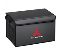 GYSCKN Rangement Coffre de Voiture pour Mitsubishi L200 Double Cab, Organisateur Coffre Voiture Collapsible, Multipurpose Capacité Organisateur de Voiture Voyage Accessoire,Black-A