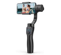 GYSURYB F8 Stabilisateur de Cardan à 3 Axes Portatif Support de TéLéPhone Stabilisateur D'Enregistrement VidéO Anti-Secousse pour Smartphone de TéLéPhone Portable