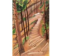 GYTRI CGFHJ Affiche de Gabriele Münter Illustration murale abstraite 《In The Forest》 par Gabriele Münter Estampes Peinture de paysage sur toile pour la décoration intérieure 50x70cm Non encadrée