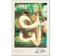GYTRI CGFHJ Célèbre affiche de Paul Klee Abstract Modern Wall Art Picture 《La Souris》 par Paul Klee Peinture en couleur sur toile pour la déco intérieure 50x70cm Non encadrée