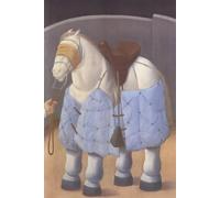 GYTRI CGFHJ Fernando Botero Affiche Peinture Sur Toile Animale Photo D’art Mural Moderne《Le Cheval De Picador》Fernando Botero Impressions Pour Décoration Intérieure 60x90cm Non Encadré