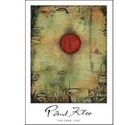 GYTRI CGFHJ Paul Klee Paysage Affiche Impressions Couleur Abstrait Art Mural Image《The Edge 1930》Paul Klee Peinture Sur Toile Pour Décor De Salon 40x60cm Non Encadré