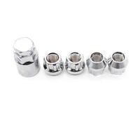 GYTTAK Boulon Vis Écrou Compatible avec Ford Boulons De Roue Les Verrous De Roue, Les Écrous De Roue, Les Rondelles Plates, Les Écrous De Roue De Verrouillage M12x1,25 M12x1,5 4 Pièces(M12x1.5)