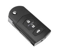 GYTTAK e télécommande Compatible avec Mazda 3 2004-2013 pour Mazda 5 2006-2013 pour Mazda 6 2003-2013, 1 Coque De Clé Télécommande Pliable À 3 Boutons.