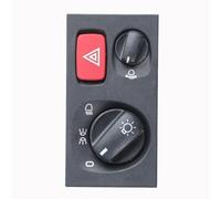 GYTTAK Compatible avec Scania pour PGRT Série Interrupteur De Commande De Phare Antibrouillard De Voiture 1540672 1540673 Interrupteur Commande Phare(1540673)
