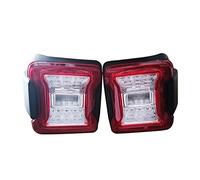 GYTTAK Feu arrière Voiture 2pcs Feu Arrière Voiture Lumière Version Européenne Compatible avec Jeep pour Wrangler JL 2018-2022 Feux Arrière Frein Feu De Recul Feux De Jour(EU Version)