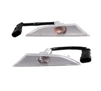 GYTTAK Feux Signalisation LatéRaux Compatible avec Lamborghini pour Gallardo LP560 LP570 Feu d'angle Latéral Avant De Voiture Clignotant Marqueur Latéral Feu De Stationnement