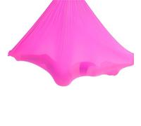 GYTTDERFL Aerial Yoga HäNgematte Set Hamac Volant de Yoga, balançoire aérienne, avec Mousqueton et chaîne en Marguerite, for Yoga, Pilates Anti-gravité(Rose Red)