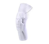 GYTTDERFL GenouillèRe Sport 1 pièces genouillères et protège-tibia manches for football basket-ball lutte Softball volley-ball sport soutien quotidien(White,XX-Large)