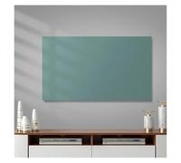 GYTTDERFL Housse éCran Tv Housse de protection for téléviseur, élastique, anti-poussière, 55 pouces, 65 pouces, luxueuse, simple, couleur unie(Dark green,55-60 inches)