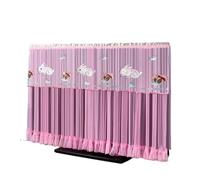 GYTTDERFL Housse éCran Tv TV Cover Do Not Remove The Dust-proof Cloth From The TV When Starting Up Curved TV Desktop Hanging Cover Cloth(Color-10,125 x height70cm)