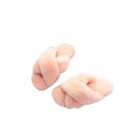 GYTTDERFL Pantoufles d'intérieur Moelleuses Women Indoor Slippers | Natural Sheepskin Home Slipper Winter Fur Slippers Wool Flip Flops Slipper Lady Home Shoes