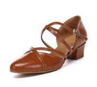GYUBL Chaussures de Danse Femme pour Danse de Salon Latino Salsa,Modèle YCL653,Bronze,EU43