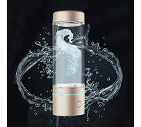 GYUE Générateur Technologie PEM et SPE, Ioniseur D'eau Portable Rechargable, 240ML, Jusqu'à 3000 PPB, Vie Saine