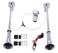 GYUPXYH Trompe Klaxon Camion 12v avec Compresseur Trompette Tracteur pour Camion Moto Tracteur Agricole Bateau Voiture