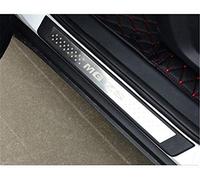 Gyxb 4pcs Protections De Seuils De Portes De Voitures,pour MG ZS Voiture Seuil Porte Acier Inoxydable, Car Protection Barres PéDale Autocollant Styling Accessoire