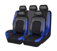 GYYDXDP Housse Siege Voiture Compatible pour Subaru Forester Wagon 2009-2013, Confortable Respirant Avant et Arrière Accessoires Interieur,Normal-C Black+Blue