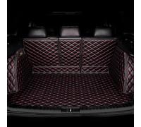 GYYDXDP Protection Coffre Voiture Compatible pour Ford Explorer 2020-2024（6seats，with Pull Cords on The Seat Back）, Tapis de Coffre Voiture Couverture ComplèTe Auto,Black-A