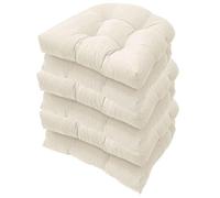GYYFQH Coussin de Chaise Set de 6, Coussin de Fauteuil Retour Coussin d'assise Pad 48x48 Cm, Coussin de siège pour Convient pour Une Utilisation intérieure et extérieure(14,Normal)