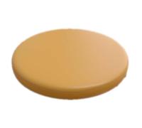 GYYFQH Galette De Chaise Ronde 30 Cm, Coussin en Mousse À Mémoire De Forme, Coussin De Chaise Interieur Dehoussable, pour Cuisine, Bureau, Intérieur Et Extérieur(G,Diameter 35cm)