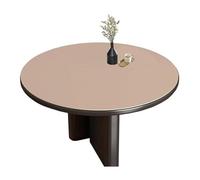 GYYFQH Nappe Ronde en PU Tapis de Table Double Face Disponible imperméable Protège Les Plateaux de Table Epaisseur 2mm(E,50cm Round)