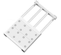 GYYFQH Télescope sans Clou Étagère Compartiments pour Cuisine Armoire Bibliothèque Extensible Séparateur de Support de Rangement d'Étagère Réglables (1 Piece)