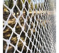 GYYN Filet de Sécurité pour Enfants Filet de Corde de Filet Décoratif en Nylon Blanc pour Fenêtre Balcon Escalier Filet de Protection Filet (Couleur : 5cm Mesh, Size : 2x8m(7x26ft))