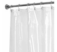 GYYN Rideau Extérieur Panneau Latéral en Bâche Étanche avec Perforé Transparent PVC 0,5mm Coupe-Vent Imperméable Bâche Utilisables en Toutes Saisons, Personnalisable (Color : Clear, Size : 2x2.5m)